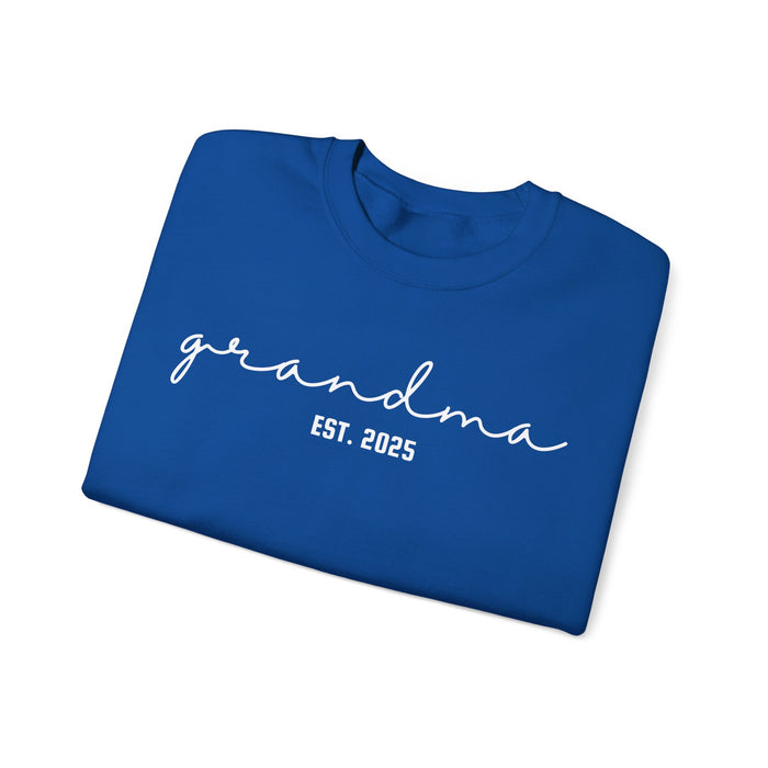 Custom Grandma Sweatshirt with Grandkids Names on Sleeve, Personalized Grandma Tee, Granny Outfit, Gigi Mimi Crewneck, Mothers Day Gift