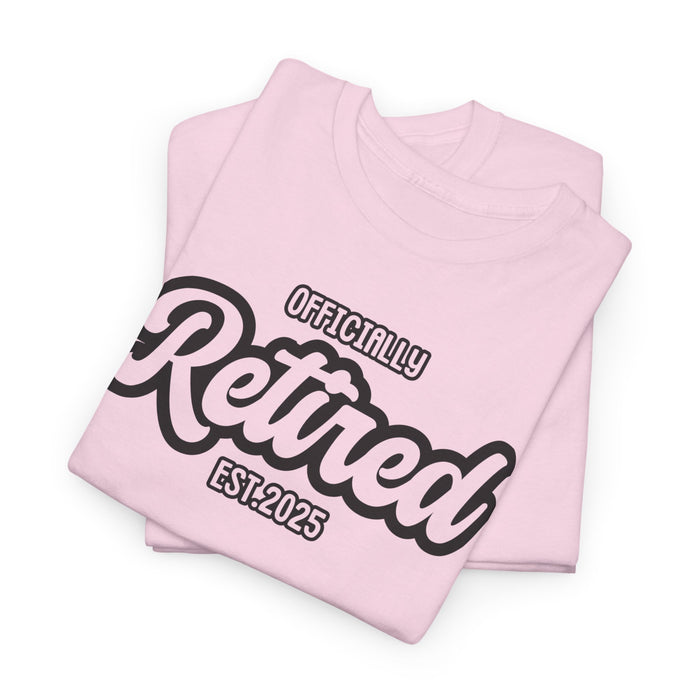 Retro Officially Retired Shirt, Custom Retired Shirt, Retirement Shirt, Gift for Retirement, Funny Retired Shirt, Retired Gift coworker boss