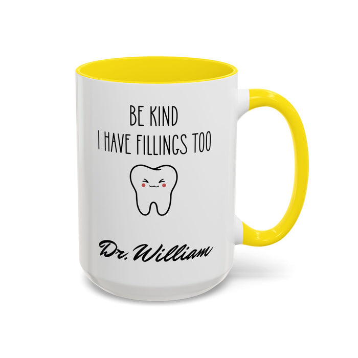 Personalized Dentist Name Mug, Custom Dentist Mug, Gift for Dentists, Dentist Gift, Unique Dentist Gift idea, Dentist Mug, Mug, Unique Mug