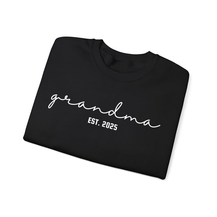 Custom Grandma Sweatshirt with Grandkids Names on Sleeve, Personalized Grandma Tee, Granny Outfit, Gigi Mimi Crewneck, Mothers Day Gift
