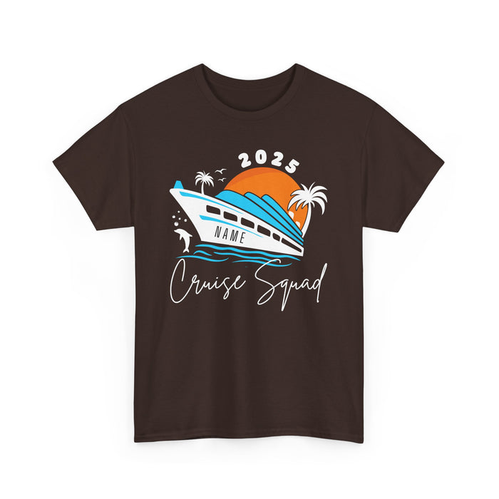 Personalized Cruise Squad Shirt, Custom Travel Shirt, Cruise Crew Shirt, Family Vacation Shirts, Family Vacation, Travel Gift, Vacation Trip