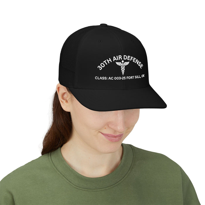 EMBROIDERED TRUCKER HAT 30TH AIR DEFENSE VERSION 1