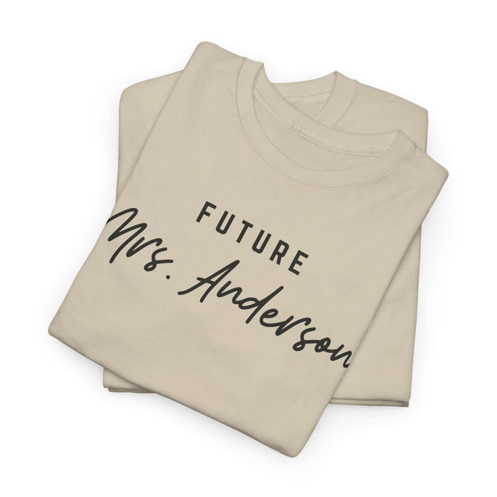 Personalized Future Wife Shirt, Custom Fiance Shirt, Soon to be Bride Shirt, Wedding Proposal Shirt, Gift for Fiance, Soon to be Wife Shirt
