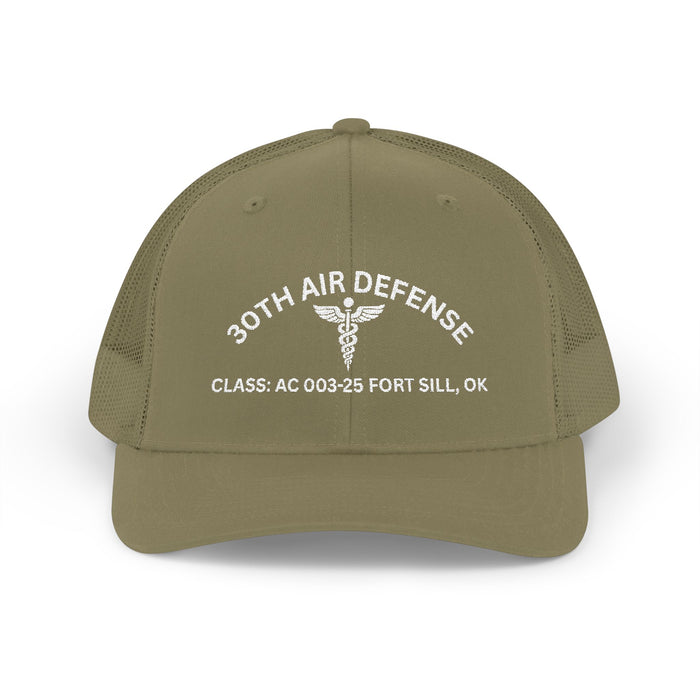 EMBROIDERED TRUCKER HAT 30TH AIR DEFENSE VERSION 1