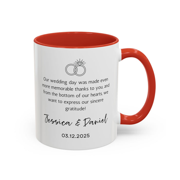 Wedding Officiant Gift Mug, Wedding Officiant Proposal Mug, Best Officiant Ever, Wedding Gift, Wedding Party Gift, Thank you Wedding Gift