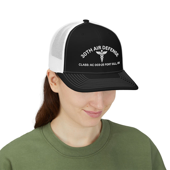 EMBROIDERED TRUCKER HAT 30TH AIR DEFENSE VERSION 1