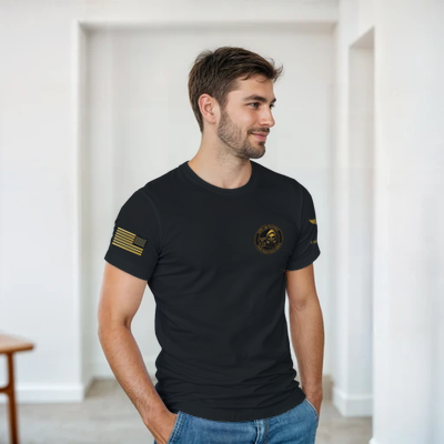 30th Air Defense From Chaos Comes Order Military Shirt Black, Military Green and Sand Color
