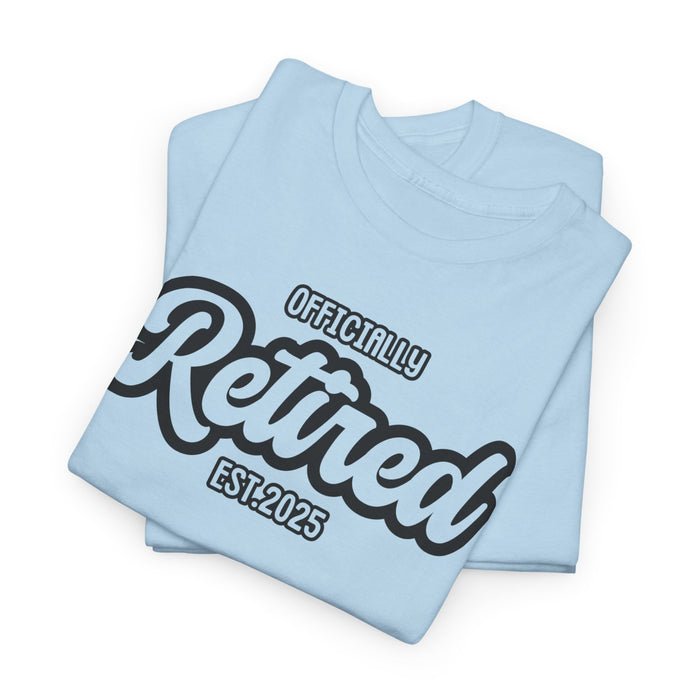 Retro Officially Retired Shirt, Custom Retired Shirt, Retirement Shirt, Gift for Retirement, Funny Retired Shirt, Retired Gift coworker boss