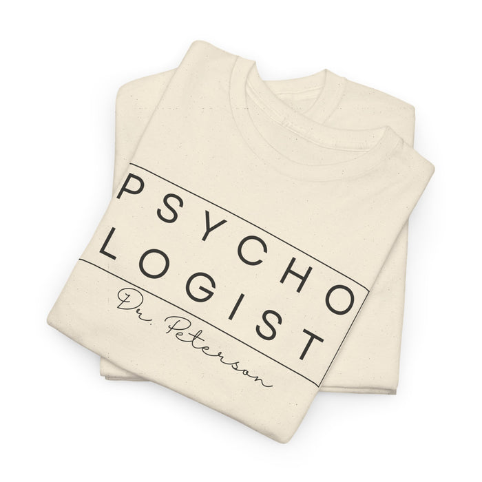 Personalized Name Psychologist Shirt, Custom Doctor Shirt, Gift for Psychologists, Minimalist Psychology Shirt, Mental Health Shirt