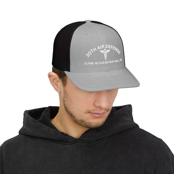 EMBROIDERED TRUCKER HAT 30TH AIR DEFENSE VERSION 1