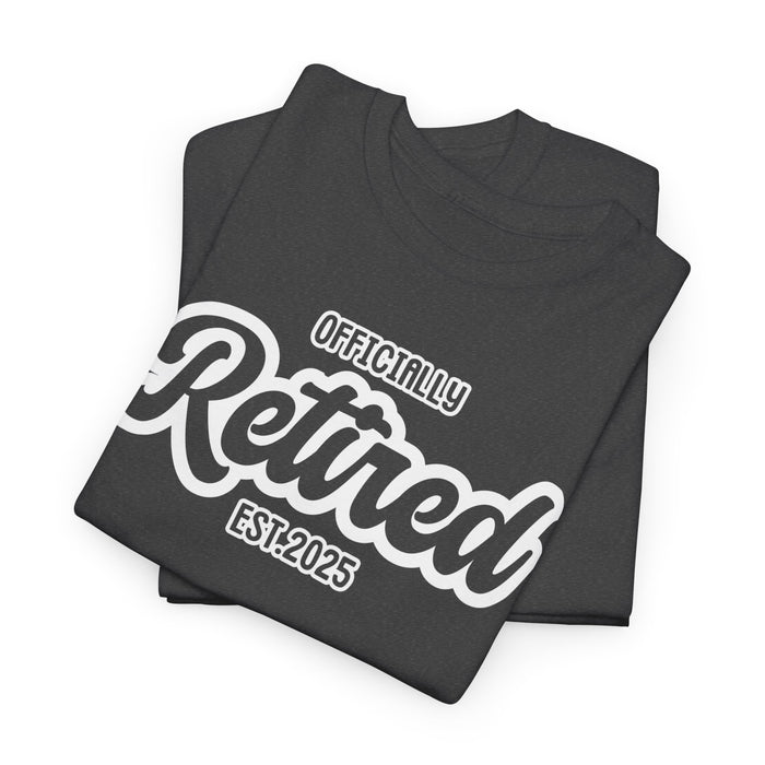 Retro Officially Retired Shirt, Custom Retired Shirt, Retirement Shirt, Gift for Retirement, Funny Retired Shirt, Retired Gift coworker boss