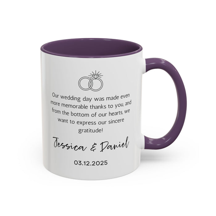 Wedding Officiant Gift Mug, Wedding Officiant Proposal Mug, Best Officiant Ever, Wedding Gift, Wedding Party Gift, Thank you Wedding Gift