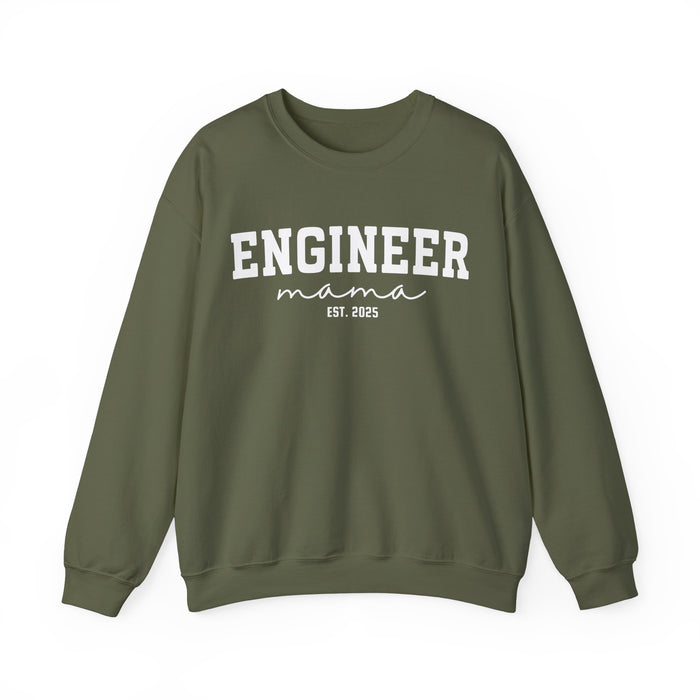 Personalized Engineer Mama sweatshirt, Customized Mama Sweatshirt, Gift for Engineer, Engineer Mom, Profession Tee, Idea Gift for Engineers