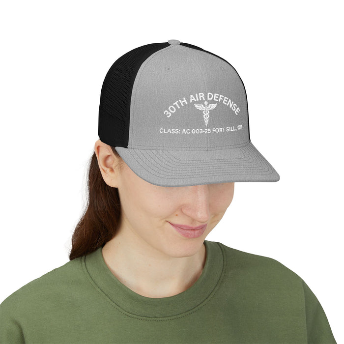 EMBROIDERED TRUCKER HAT 30TH AIR DEFENSE VERSION 1