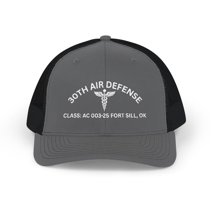 EMBROIDERED TRUCKER HAT 30TH AIR DEFENSE VERSION 1