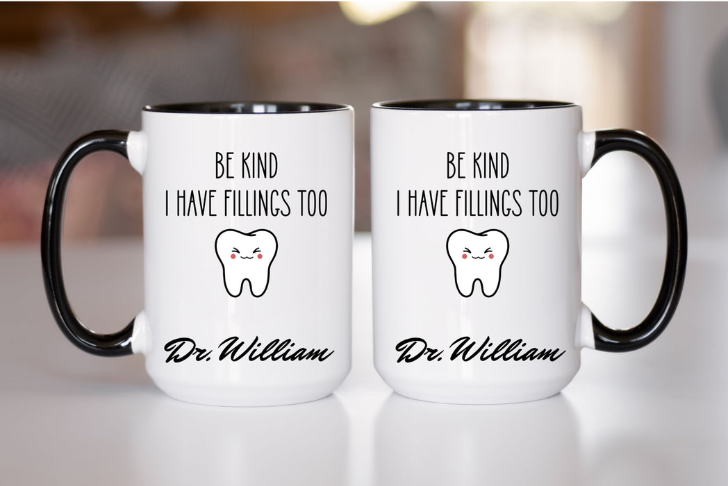 Personalized Dentist Name Mug, Custom Dentist Mug, Gift for Dentists, Dentist Gift, Unique Dentist Gift idea, Dentist Mug, Mug, Unique Mug