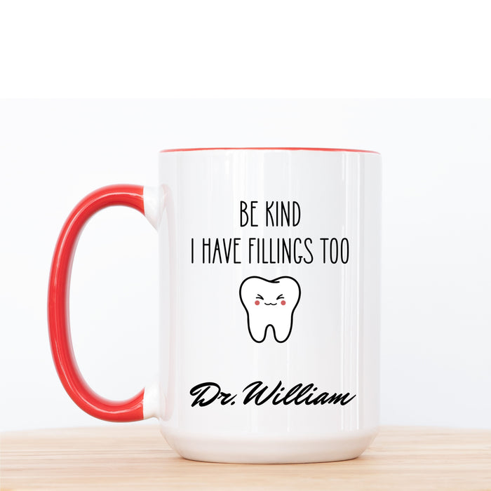 Personalized Dentist Name Mug, Custom Dentist Mug, Gift for Dentists, Dentist Gift, Unique Dentist Gift idea, Dentist Mug, Mug, Unique Mug