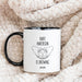 Image of Personalized Baby Is Brewing Mug 11oz Black