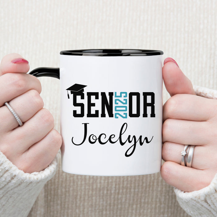 Personalized Graduation Mug, Graduating Class of 2025 Mug, Graduation Coffee Cup, High School Graduation Gifts, College Graduation Gifts