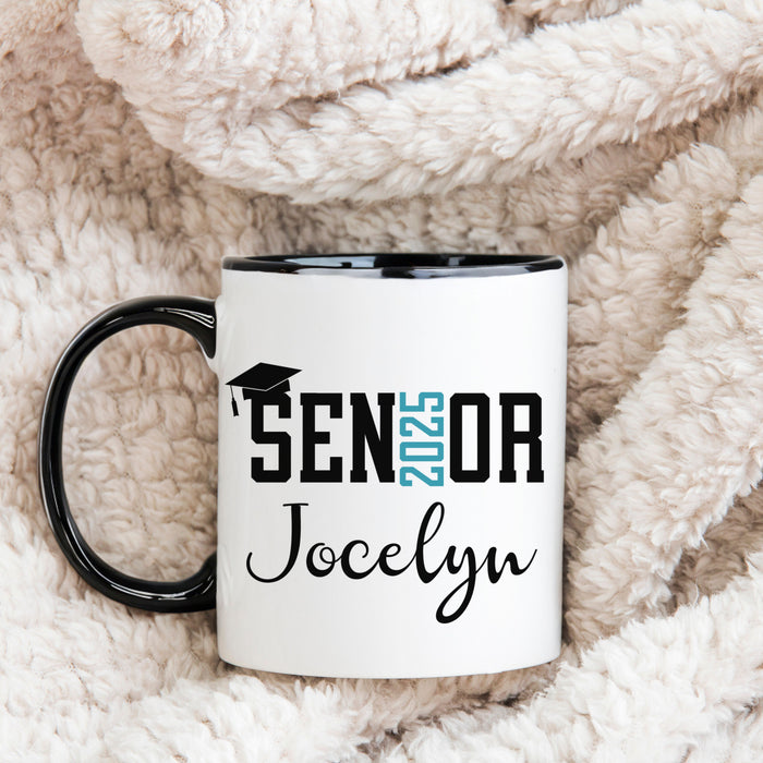 Personalized Graduation Mug, Graduating Class of 2025 Mug, Graduation Coffee Cup, High School Graduation Gifts, College Graduation Gifts