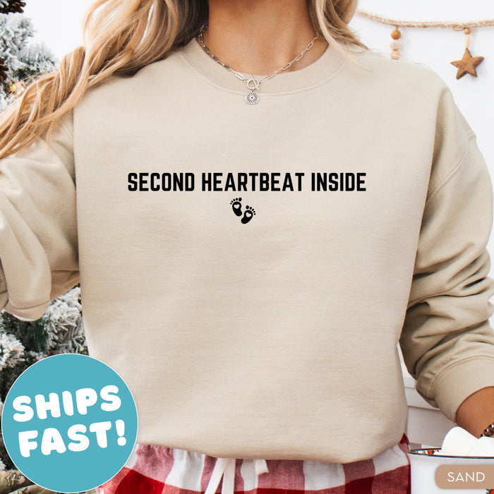 Second Heartbeat Inside Sweatshirt for Pregnants