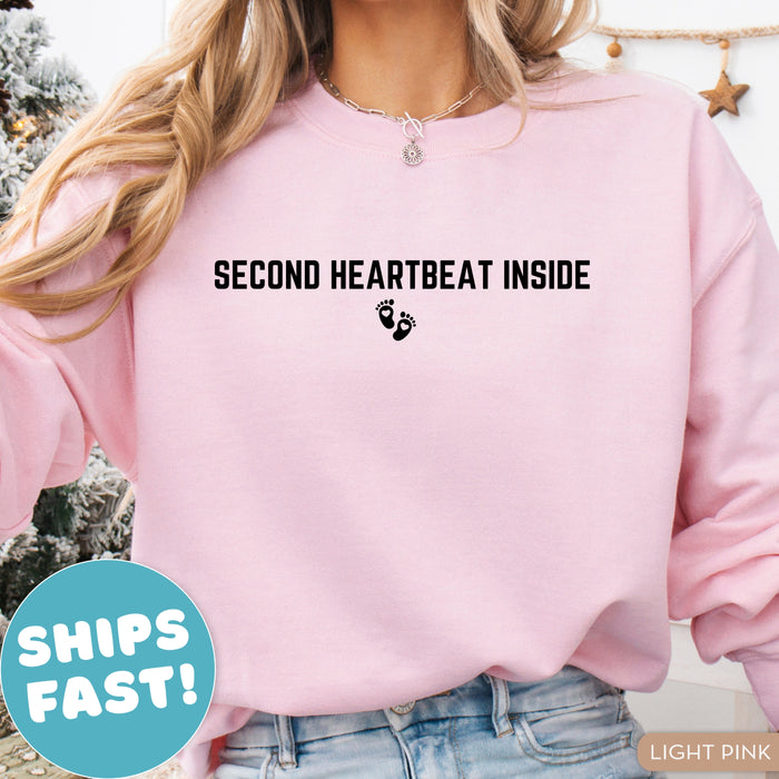 Second Heartbeat Inside Sweatshirt for Pregnants