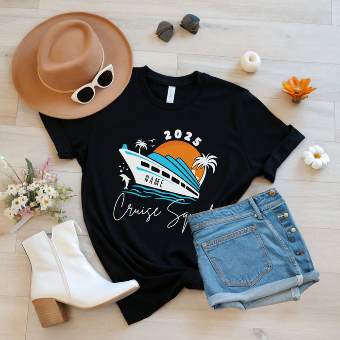 Personalized Cruise Squad Shirt, Custom Travel Shirt, Cruise Crew Shirt, Family Vacation Shirts, Family Vacation, Travel Gift, Vacation Trip