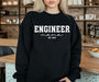 Image of Personalized Engineer Mama sweatshirt Black