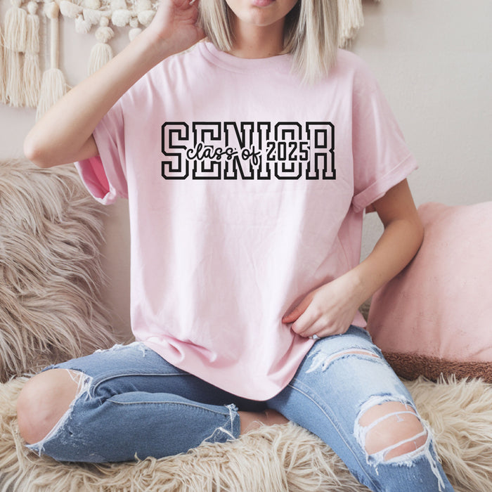 Clasic Graduation Shirt, Senior 2025 Shirt ,Class of 2025 Graduate Shirt, School Graduation Matching Shirt, Gift for 2025 Graduates