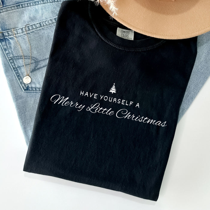 Have Yourself A Merry Christmas Comfort Colors  Shirt