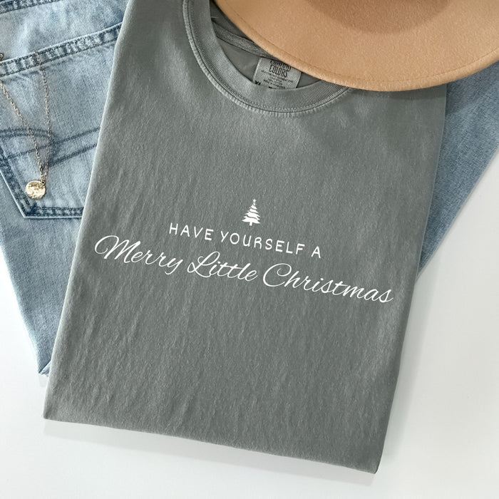 Have Yourself A Merry Christmas Comfort Colors  Shirt