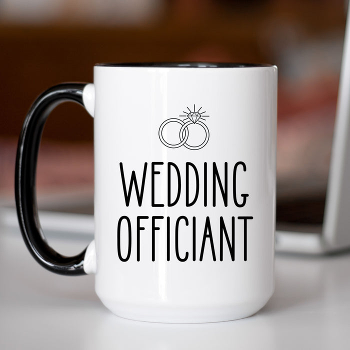 Wedding Officiant Gift Mug, Wedding Officiant Proposal Mug, Best Officiant Ever, Wedding Gift, Wedding Party Gift, Thank you Wedding Gift
