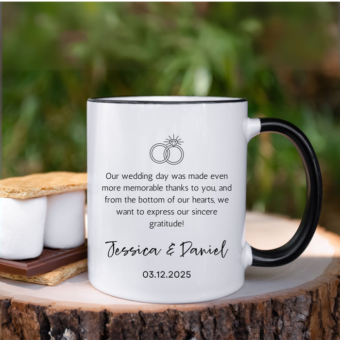 Wedding Officiant Gift Mug, Wedding Officiant Proposal Mug, Best Officiant Ever, Wedding Gift, Wedding Party Gift, Thank you Wedding Gift