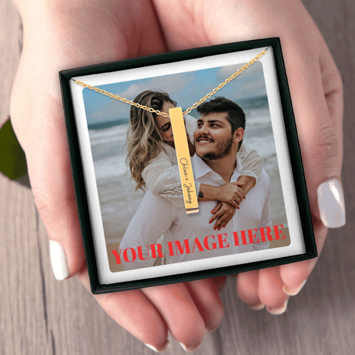 Custom Names Necklace – Personalized Jewelry with Engraved Names, Perfect Gift for Loved Ones & Special Occasions
