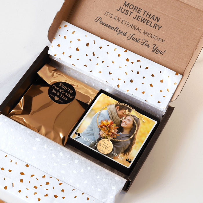 Custom Message Bracelet – Personalized Engraved Jewelry with Your Special Quote or Text, Ideal for Gifts & Meaningful Moments