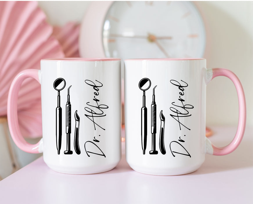 Personalized Dentist Name Mug