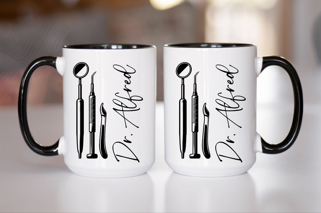 Personalized Dentist Name Mug
