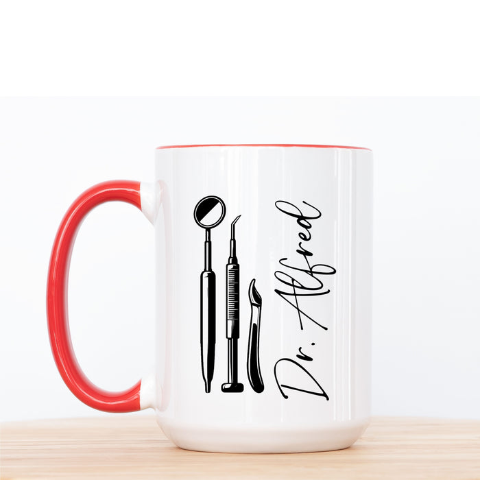 Personalized Dentist Name Mug