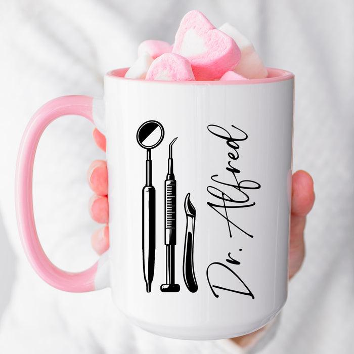 Personalized Dentist Name Mug