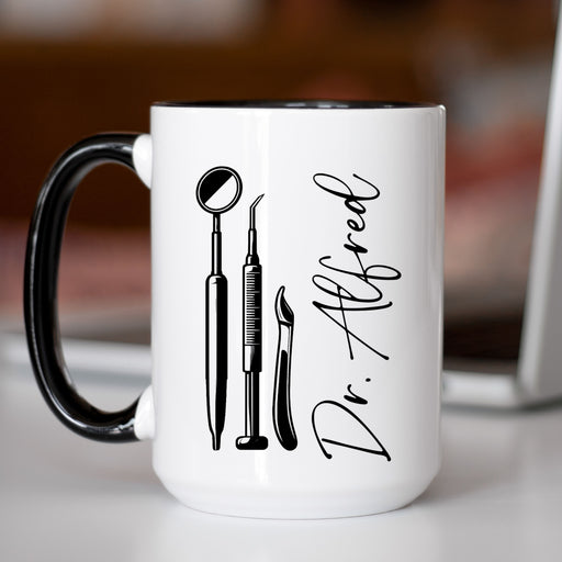 Personalized Dentist Name Mug
