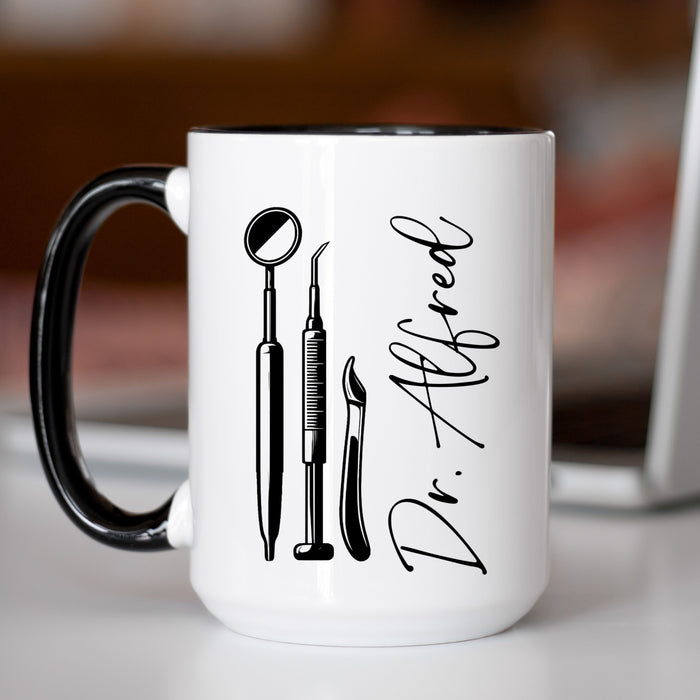 Personalized Dentist Name Mug