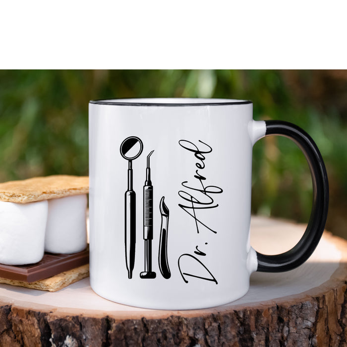 Personalized Dentist Name  Mug, Custom Dentist Mug, Gift for Dentists, Dentist Gift, Unique Dentist Gift idea, Dentist Mug, Mug, Unique Mug