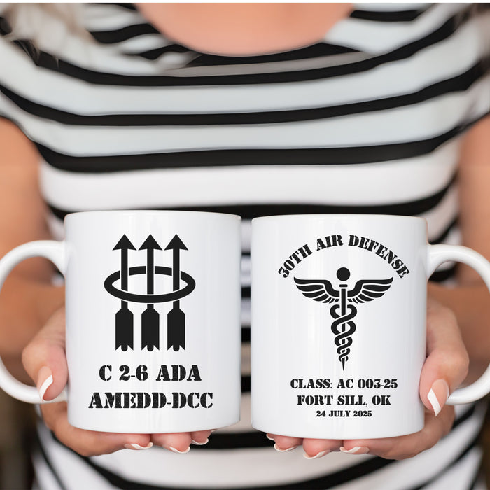30th Air Defense Plain White Mug