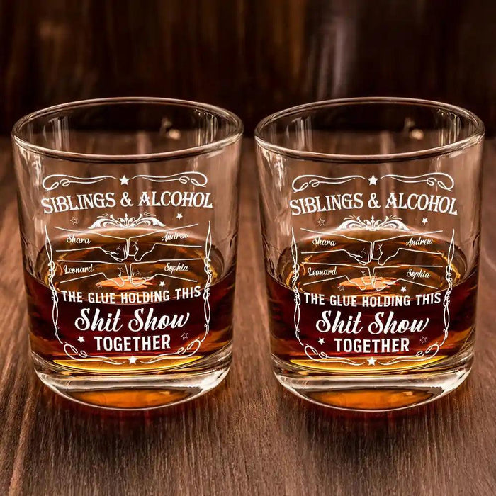 Personalized Whiskey Glass for Friend Alcohol Lover Gift for Best Friend Birthday Gift for Cousin Drinking Gift for Him Funny Whiskey Glass