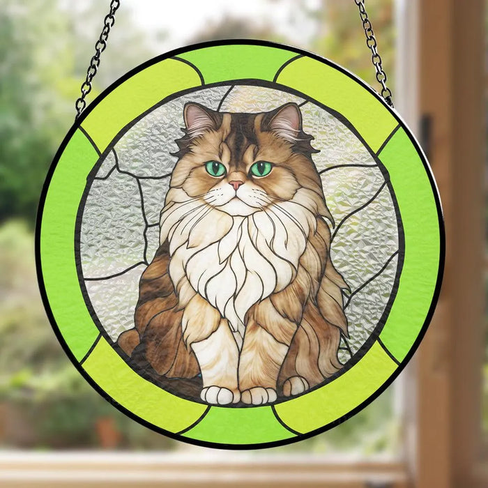 Custom Pet Photo Suncatcher Personalized Cat Memorial Gift Custom Window Hanging Dog Lover Gift for Pet Owners Dog Remembrance Gift Portrait