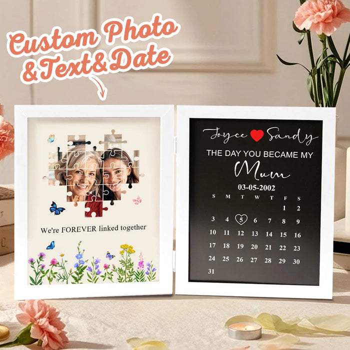 Personalized Mother's Day Puzzle Photo Frame: Unique Mom Keepsake