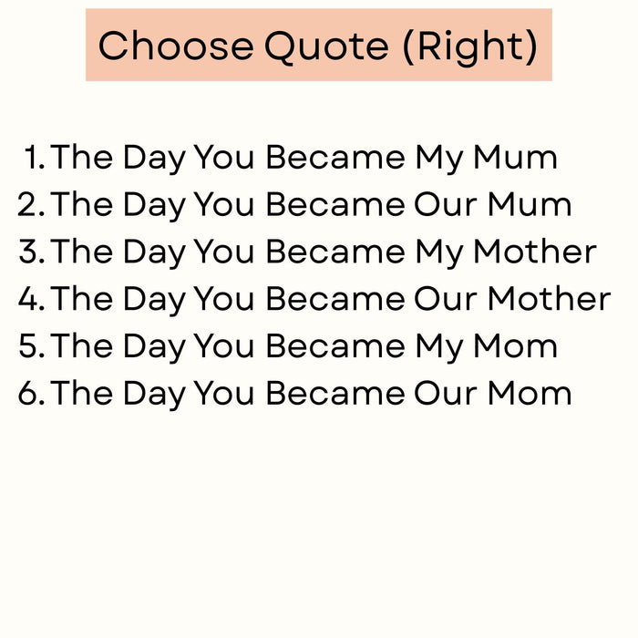 Personalized Mother's Day Puzzle Photo Frame: Unique Mom Keepsake