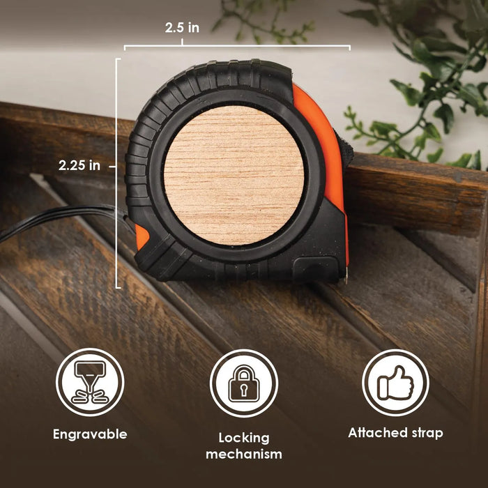 Personalized Name Tape Measure Fathers Day Gift for Dad Custom Tape Measure for Uncle Brother Gift Engraved Tool for Him DIY Gift