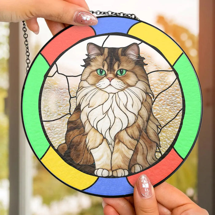 Custom Pet Photo Suncatcher Personalized Cat Memorial Gift Custom Window Hanging Dog Lover Gift for Pet Owners Dog Remembrance Gift Portrait