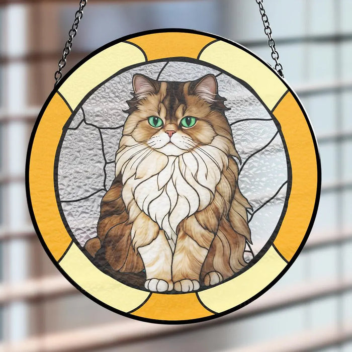 Custom Pet Photo Suncatcher Personalized Cat Memorial Gift Custom Window Hanging Dog Lover Gift for Pet Owners Dog Remembrance Gift Portrait